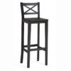 Taburete haya Cruz asiento madera