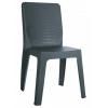 silla Iris color gris oscuro