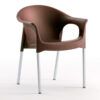 conjunto mesa vince silla Perla chocolate