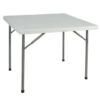 Mesas plegables catering rectangulares 87x87cm