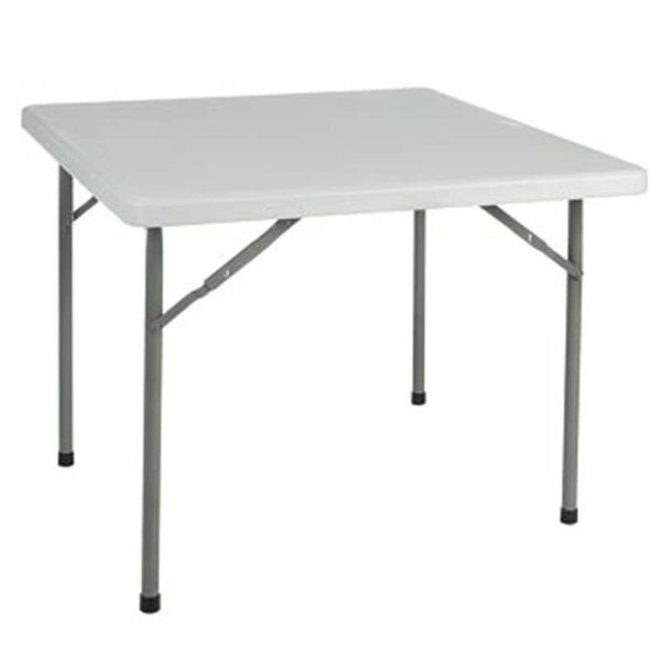 Mesas plegables catering rectangulares 87x87cm