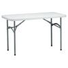 Mesas plegables catering rectangulares 122x61cm