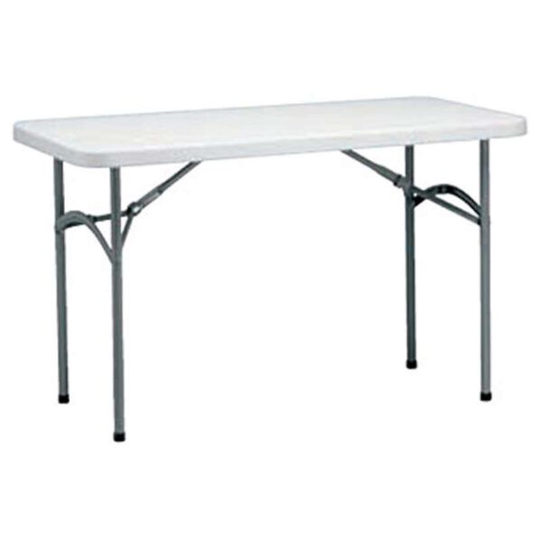 Mesas plegables catering rectangulares 122x61cm