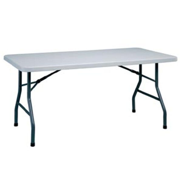 Mesas plegables catering rectangulares 152x75,5cm
