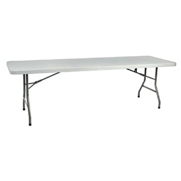 Mesas plegables catering rectangulares 243x75,5cm