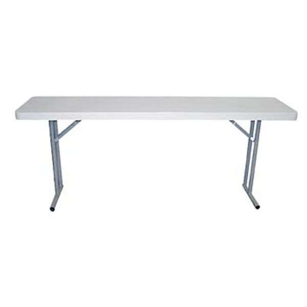 Mesas plegables catering rectangulares 183,5x55,5cm