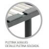 Somier Anne plata detalle pletina