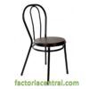 silla thonet negra