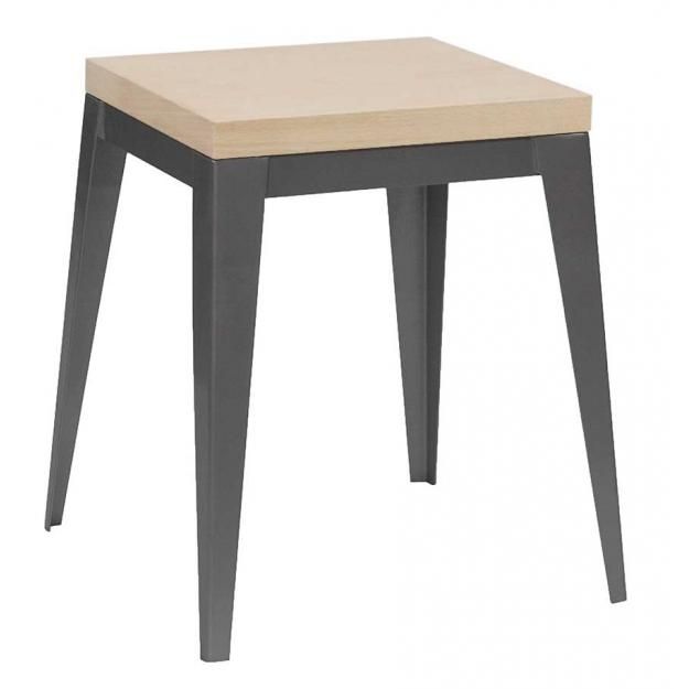 Taburete bajo Mars madera