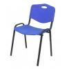 Silla confidente Robledo acabado azul