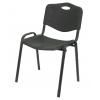Silla confidente Robledo acabado negro