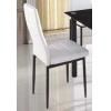 Silla Emil blanco-negro