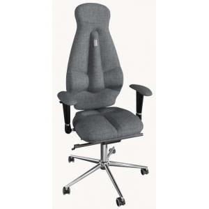 Silla operativa Galaxy tapizado azure-gris