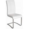 Silla Juliette tapizada polipel blanco
