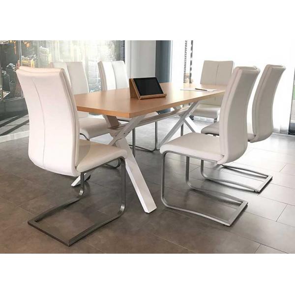 Composicion Silla Juliette con mesa de haya maciza Cruz