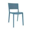 Silla Spot color azul retro