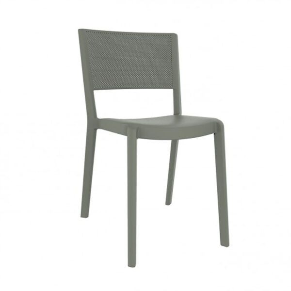Silla Spot color gris verdoso