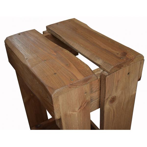 Taburete Pallet detalle