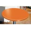 Base mesa plegable inox tablero werzalit naranja