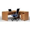 Mesa oficina recta Euro 2000 con ala y buck 3c