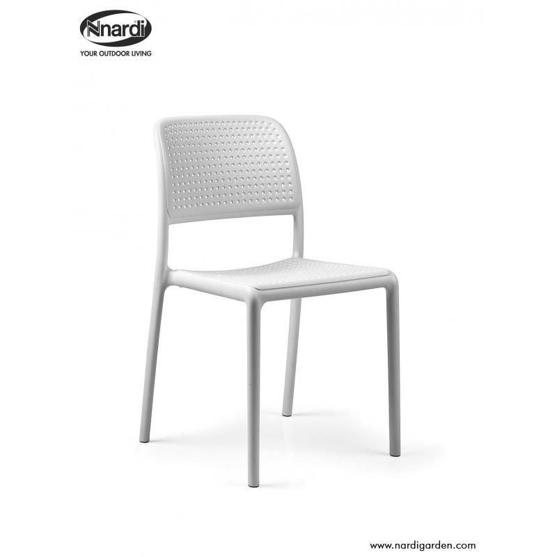 Silla Bora Bistrot Nardi color bianco