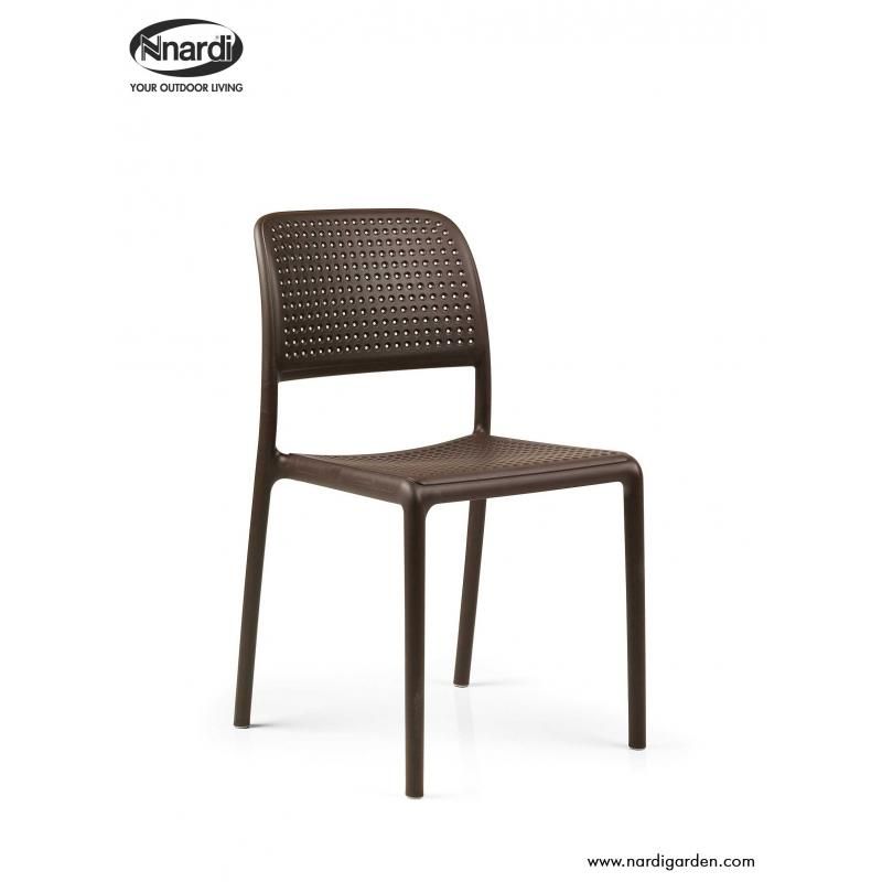 Silla Bora Bistrot Nardi color caffe