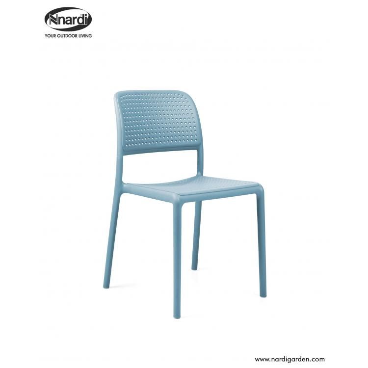 Silla Bora Bistrot Nardi color celeste