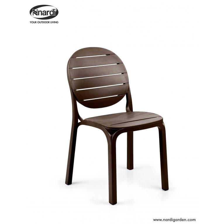 Silla Erica Nardi color caffe