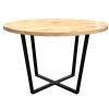 Mesa Wade redonda con estructura metalica