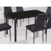 Mesa fija Emil en conjunto con silla Emil