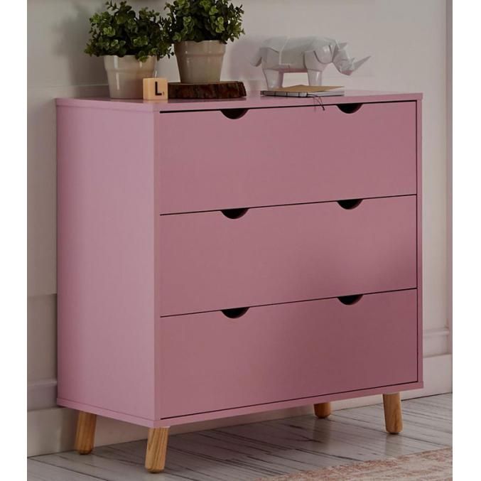 Comoda Toudou color rosa
