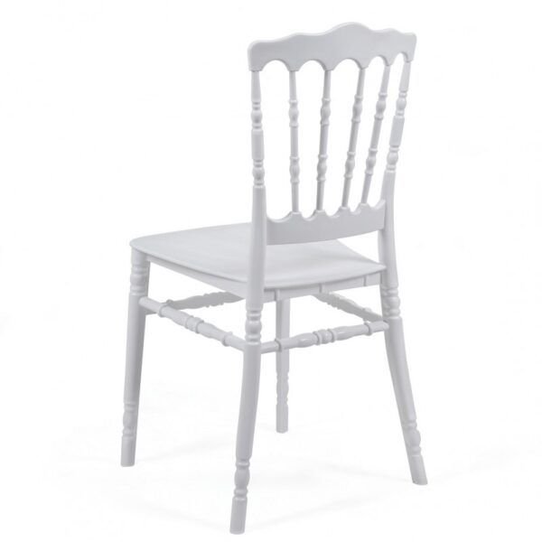 Silla apilable Wed vista posterior