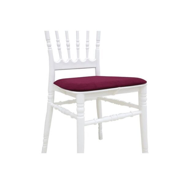 Silla apilable Wed opcion cojin