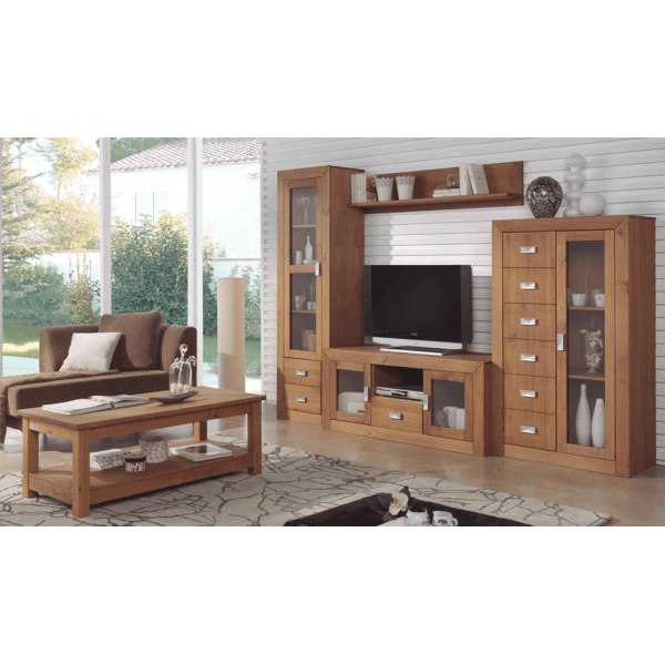 Salon Bahia madera composicion 3