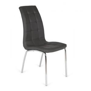Silla Seb tapizado gris