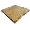 Tablero madera Pino Vizcaya cuadrado color roble