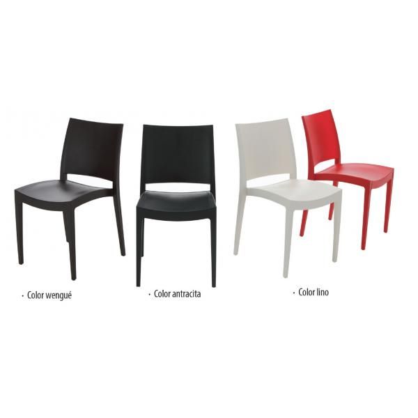 Silla Bob resto de colores