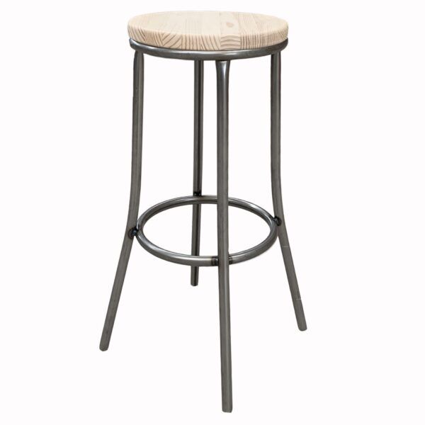 Taburete Yon asiento pino