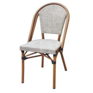 Silla parisina Mara textilene color gris