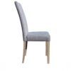 Silla Tapizada Zury cambria-gris lateral