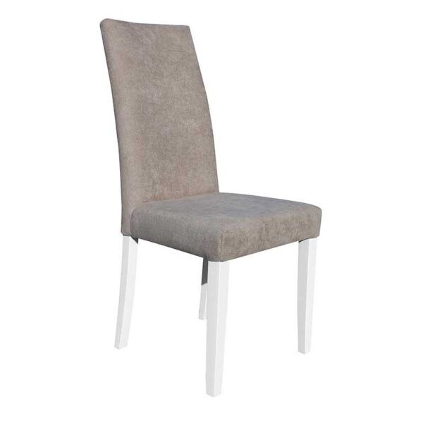 Silla Tapizada Zury blanco beige