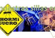 Nuestras sillas de madera en el Hormiguero