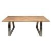 Pie mesa Trapecio Inox brillo