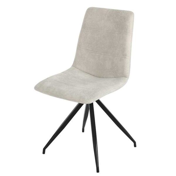Silla tapizada Alicante tapizado marfil
