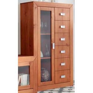 Alacena 1P crist 1P Bahia madera