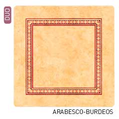 arabesco burdeos