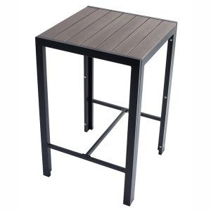 Mesa alta cuadrada Floris