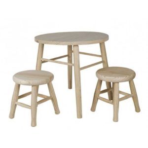 Conjunto infantil madera