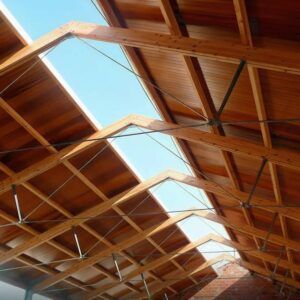 Vigas laminadas madera de Pino