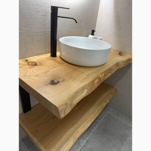 Encimeras de Lavabo de Madera Maciza